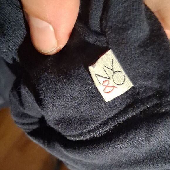 NY&CO SPORT Navy Blue Zip-Up Hoodie Size Small - Picture 10 of 10